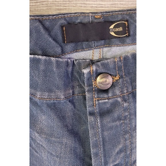 Men's Just Cavalli Ittierre‎ Button Fly Denim Blue Jeans Size 38 x 34 NWOT - Picture 16 of 16